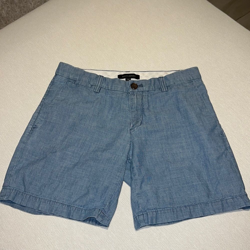 Banana Republic flat front shorts
